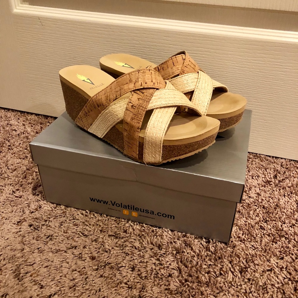 Volatile Wedge Sandal